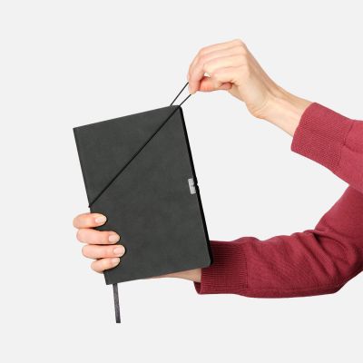 Ежедневник Ин Велюр (In Velour) недатированный, черный-13