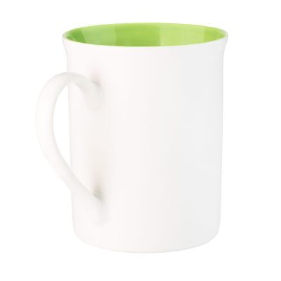 Керамическая кружка Astra, белый/салатовый-2