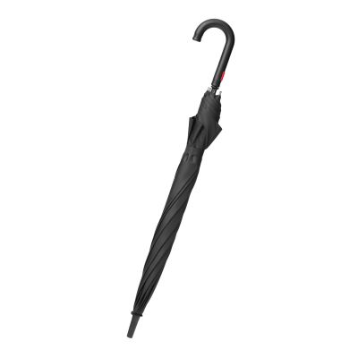 Зонт-трость Quantum, черный/красный-4