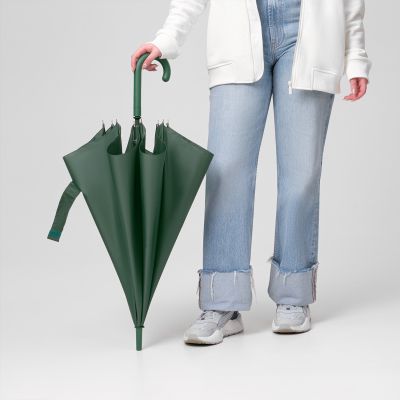 Зонт-трость Фантом (Phantom), зеленый-10