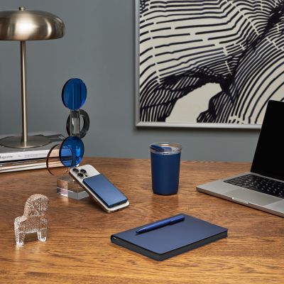 Внешний аккумулятор Atlantis PD 5000mAh с функцией беспроводной зарядки 15W, синий-11