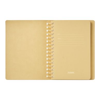 Ежедневник Виста (Vista) недатированный, красный/бежевый-7