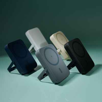 Внешний аккумулятор Union PD 10000mAh с функцией беспроводной зарядки 15W, черный-13