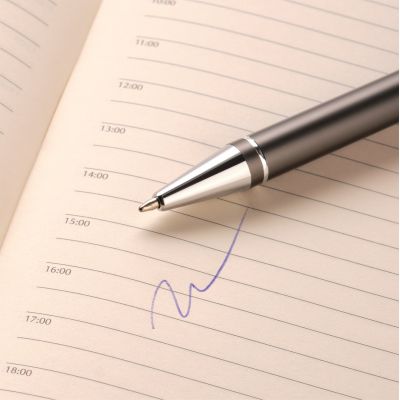 Шариковая ручка Regatta, серая-4