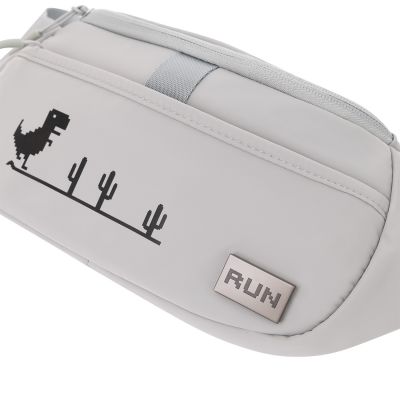 Поясная сумка Бостон (Boston), серый-10