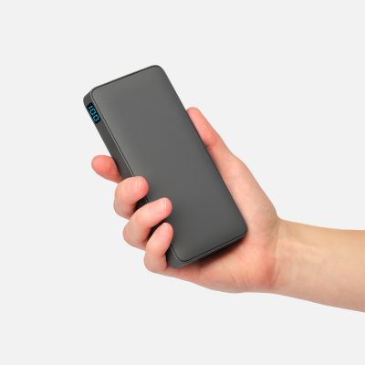 Внешний аккумулятор с подсветкой Анкор Плюс PD (Ancor PD Plus) 10000 mAh, серый-7