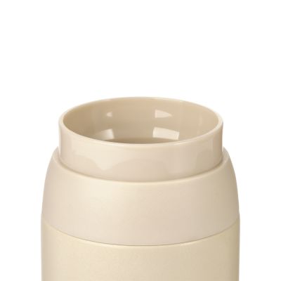 Термобутылка вакуумная герметичная Grace, бежевая-4