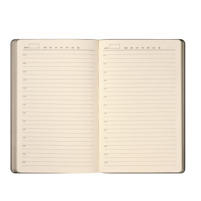 Ежедневник Рейн (Rain) недатированный, черный (без упаковки, без стикера)-9