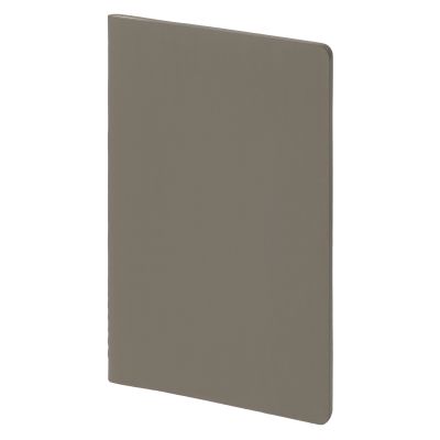 Блокнот Alpha slim, серый-6