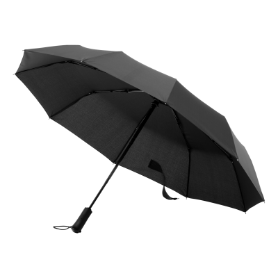 Зонт складной Леванте (Levante), черный-0