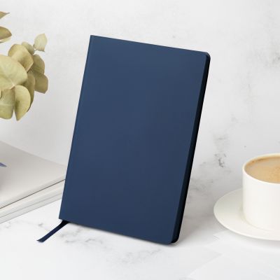 Ежедневник Latte soft touch недатированный, синий-11