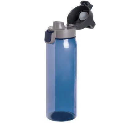 Бутылка для воды Aqua, синяя-1