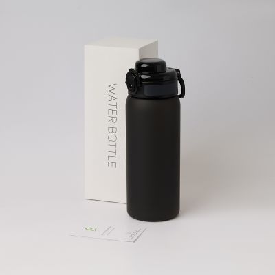 Бутылка для воды Roys, черная-10