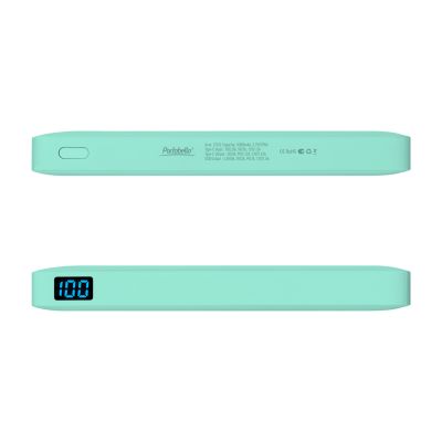 Внешний аккумулятор с подсветкой Анкор Плюс PD (Ancor PD Plus) 10000 mAh, бирюзовый-5