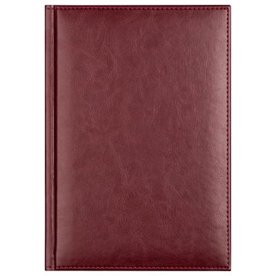 Eжедневник Birmingham недатированный без календаря, бургунди-0