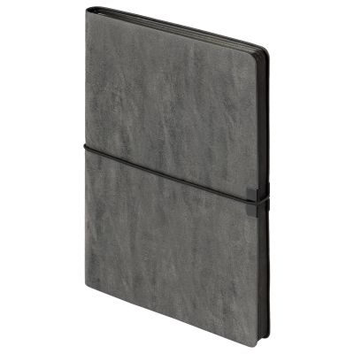 Ежедневник Portobello Trend, Velour, недатированный, черный-5