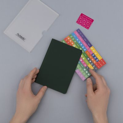 Ежедневник Spark mini A6 недатированный, зеленый-15