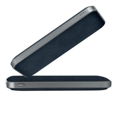 Внешний аккумулятор In Velour 10000 mAh, синий-4