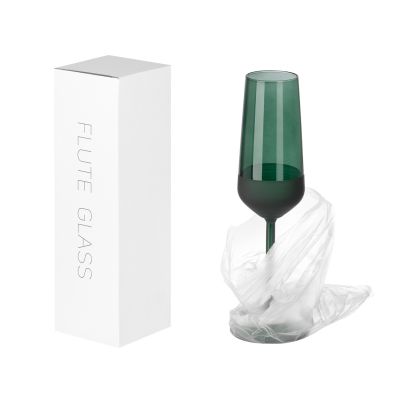 Бокал для шампанского Эмеральд (Emerald), зеленый-5