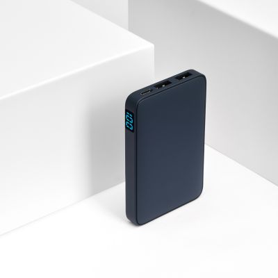 Внешний аккумулятор с подсветкой Анкор (Ancor) 5000 mAh, синий-8