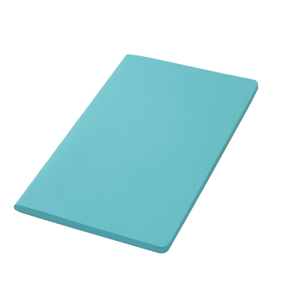 Блокнот Alpha slim, лазурный-3