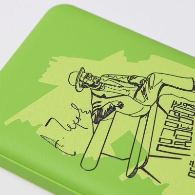Внешний аккумулятор Ларго PD (Largo PD) 5000mAh с функцией беспроводной зарядки 15W, салатовый-12