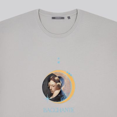 Футболка унисекс KRIS, 100% хлопок, 150 гр., светло-серая, размер L-4