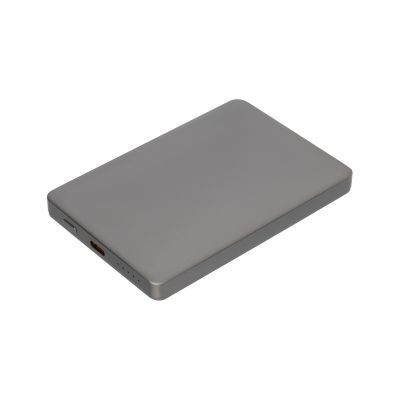 Внешний аккумулятор Оникс PD (Onyx PD) 5000mAh с функцией беспроводной зарядки 15W, серый-2