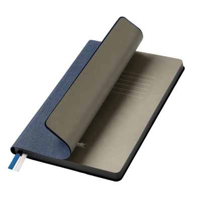 Ежедневник Tweed недатированный, синий-0