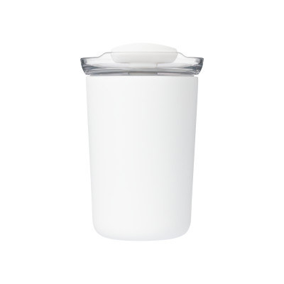 Термокружка вакуумная Strada, белая-0