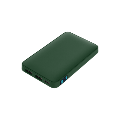 Внешний аккумулятор с подсветкой Ancor 5000 mAh, зеленый-0