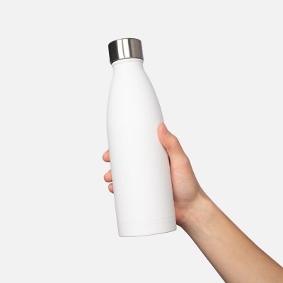 Термобутылка вакуумная герметичная Fresco, белая-11