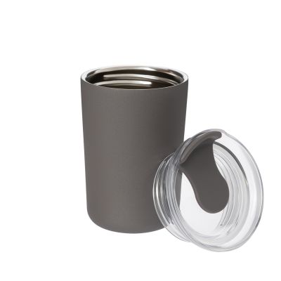 Термокружка вакуумная Страда (Strada), серая-4