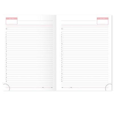 Ежедневник Velvet недатированный без календаря, бежевый-2