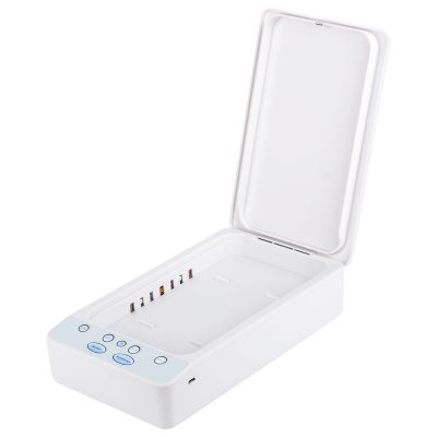 УФ-стерилизатор Solar с функцией беспроводной зарядки, белый-3