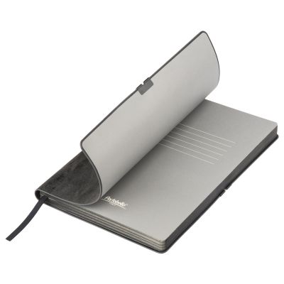 Ежедневник Portobello Trend, Velour, недатированный, черный-0