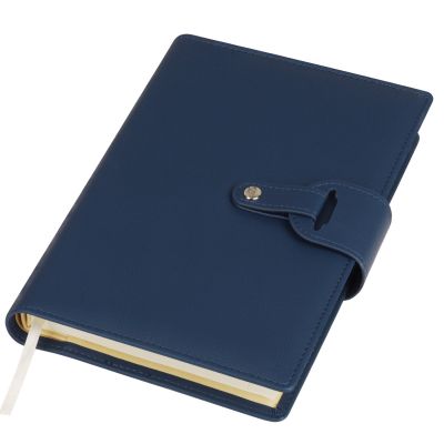 Ежедневник-портфолио Passage недатированный в подарочной коробке, синий-3