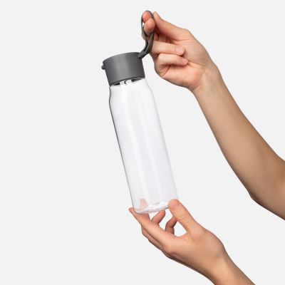 Бутылка для воды Step, серая-8