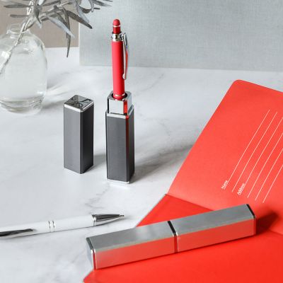 Футляр для ручки, серебро-4