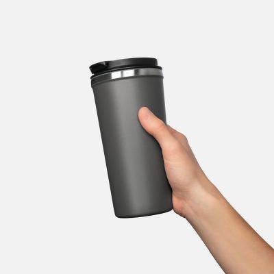 Термокружка вакуумная Палермо (Palermo), светло-серая-6