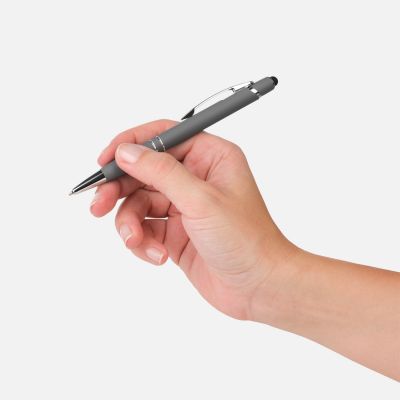 Шариковая ручка Комет Нео (Comet NEO), серая-6