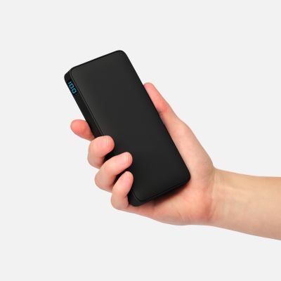 Внешний аккумулятор с подсветкой Анкор Плюс PD (Ancor PD Plus)10000 mAh, черный-7