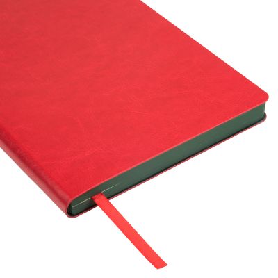 Ежедневник River side недатированный, красный/зеленый (без упаковки, без стикера)-4