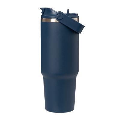 Термокружка вакуумная Montana, синяя-2