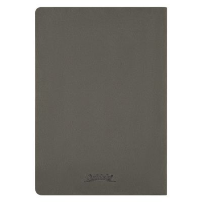 Ежедневник Latte soft touch недатированный, серый-6