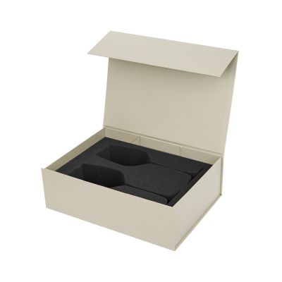 Ложемент под 2 бокала для вина (рифленое стекло) в среднюю коробку-трансформер (арт. 695721)-9