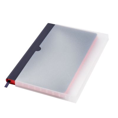 Ежедневник Latte soft touch недатированный, чернильно-синий-9