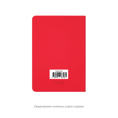 Ежедневник Spark mini A6 недатированный, красный-9