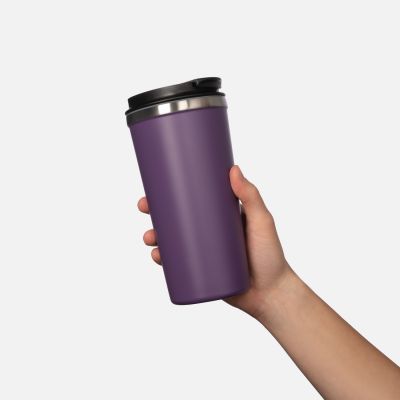 Термокружка вакуумная Palermo, фиолетовая-6