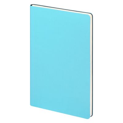 Ежедневник Spark недатированный, лазурный (без упаковки, без стикера, с серой подложкой)-4